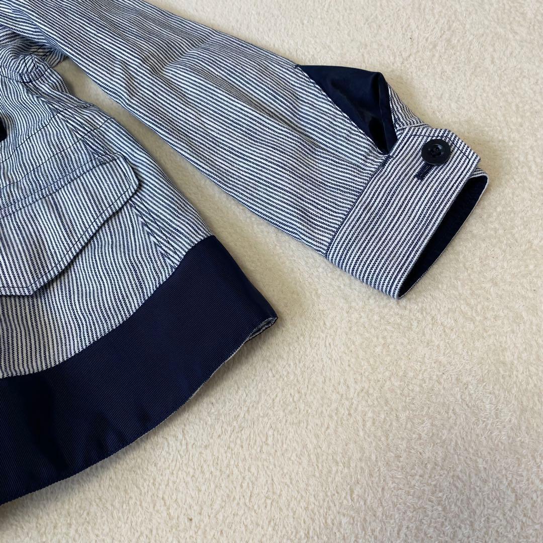 sacai ミリタリーフーデッドジャケット ブルゾン フード 取り外し可