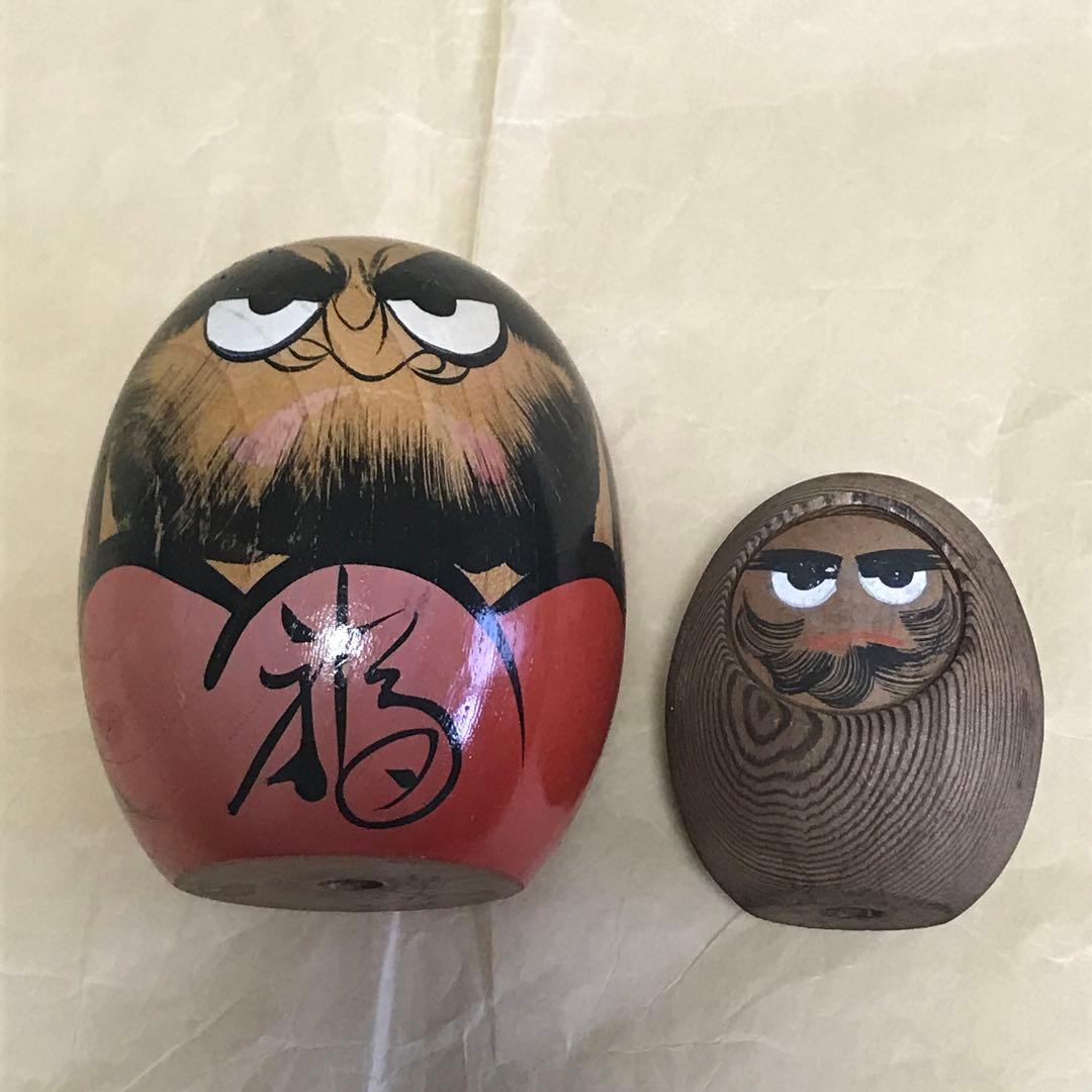 だるま　こけしセット民芸品　置物　日本　人形伝統工芸品インテリア こけし だるま