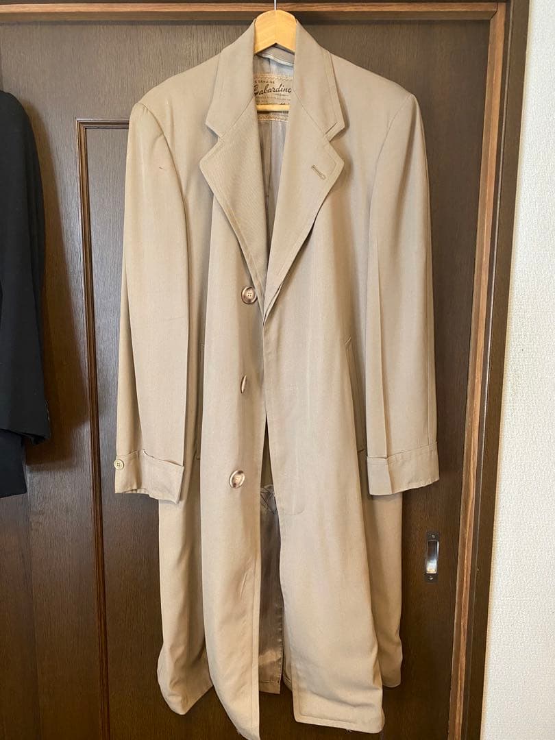 1950s アメリカ製　ギャバジンコート