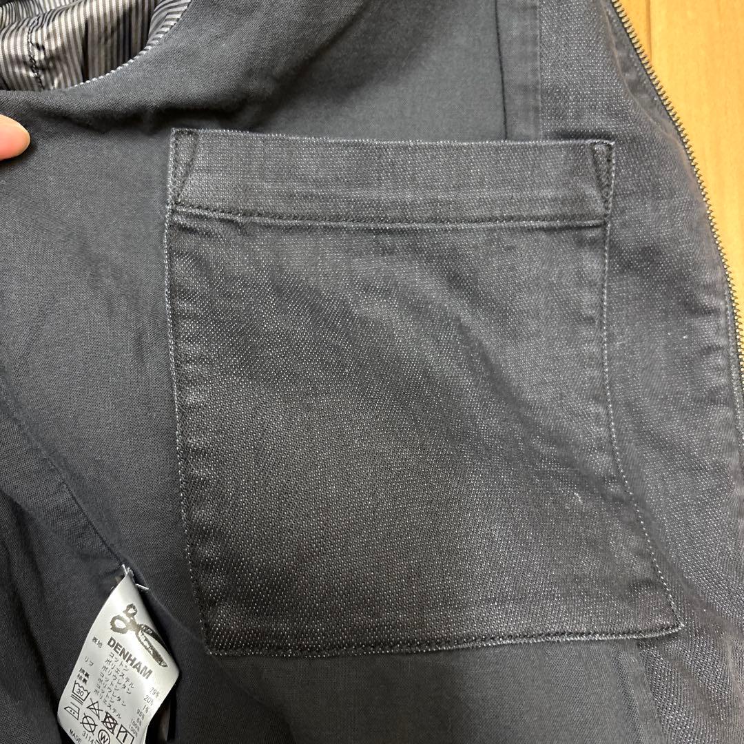 DENHAM ダークグレー ブルゾン