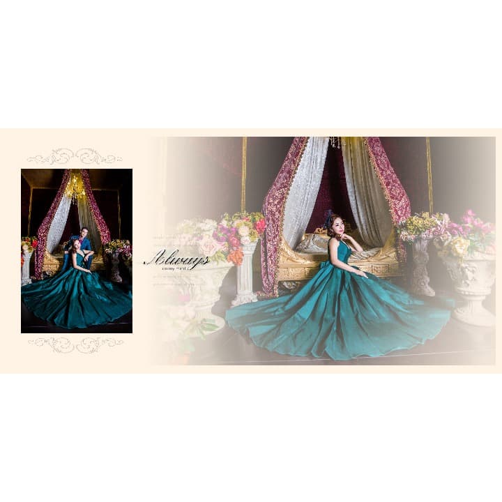 プチハネムーン&海外の人気スタジオで本格フォトウェディング体験1泊3日 アルバム