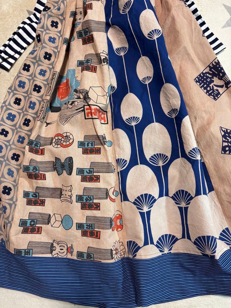 ppsk　1073 ジャンパースカート　花火　狛犬　手ぬぐい　手拭い