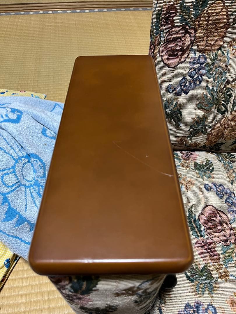 花柄リクライニング座椅子