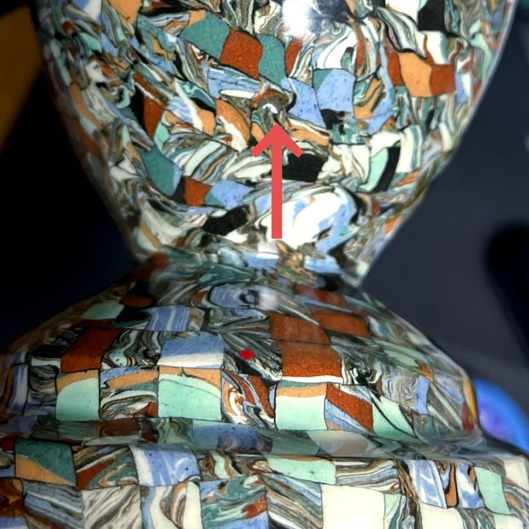 【希少品】vallauris フランス　JEAN GERBINOヴィンテージ花瓶