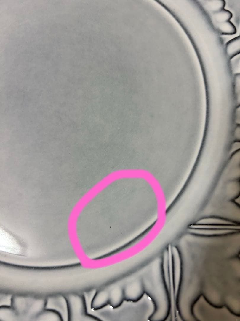 ボルダロピニェイロルアノヴァディナープレート4枚セット白グレー系Bordallo