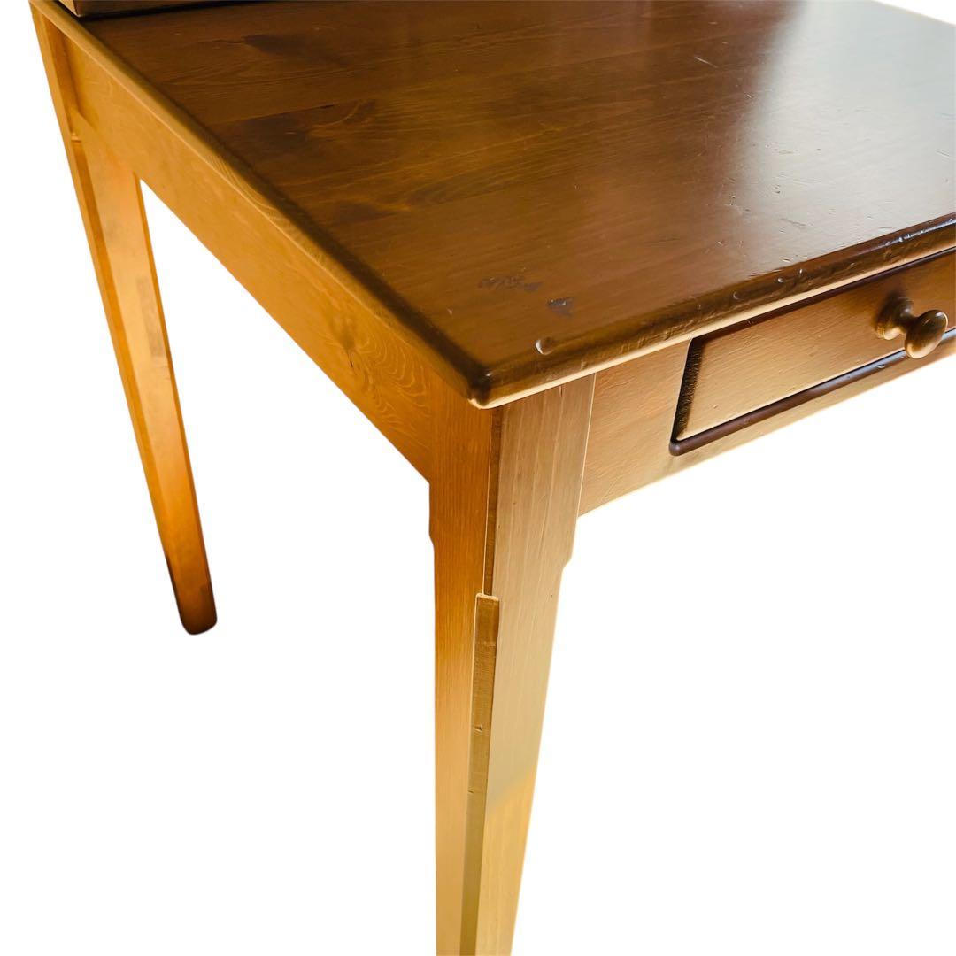 送料無料 enfant アンファン 学習机 書斎机 作業机 カントリー 家具