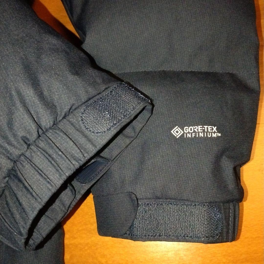 モンベル　パーマフロストライトダウンパーカー　ゴアテックス　M　紺　美品