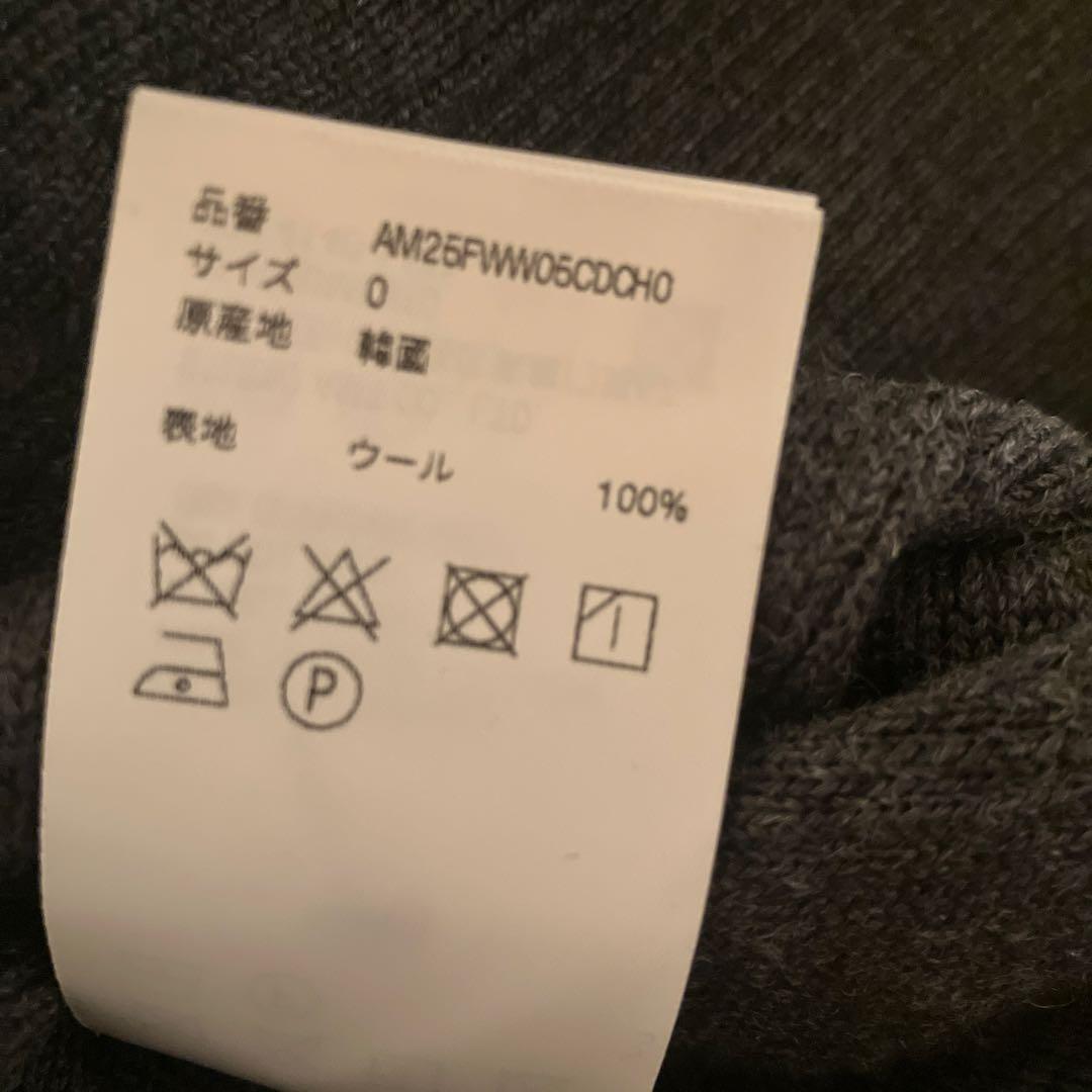 新品　AMONENTO BLOCKING BUTTON UP CARDIGAN