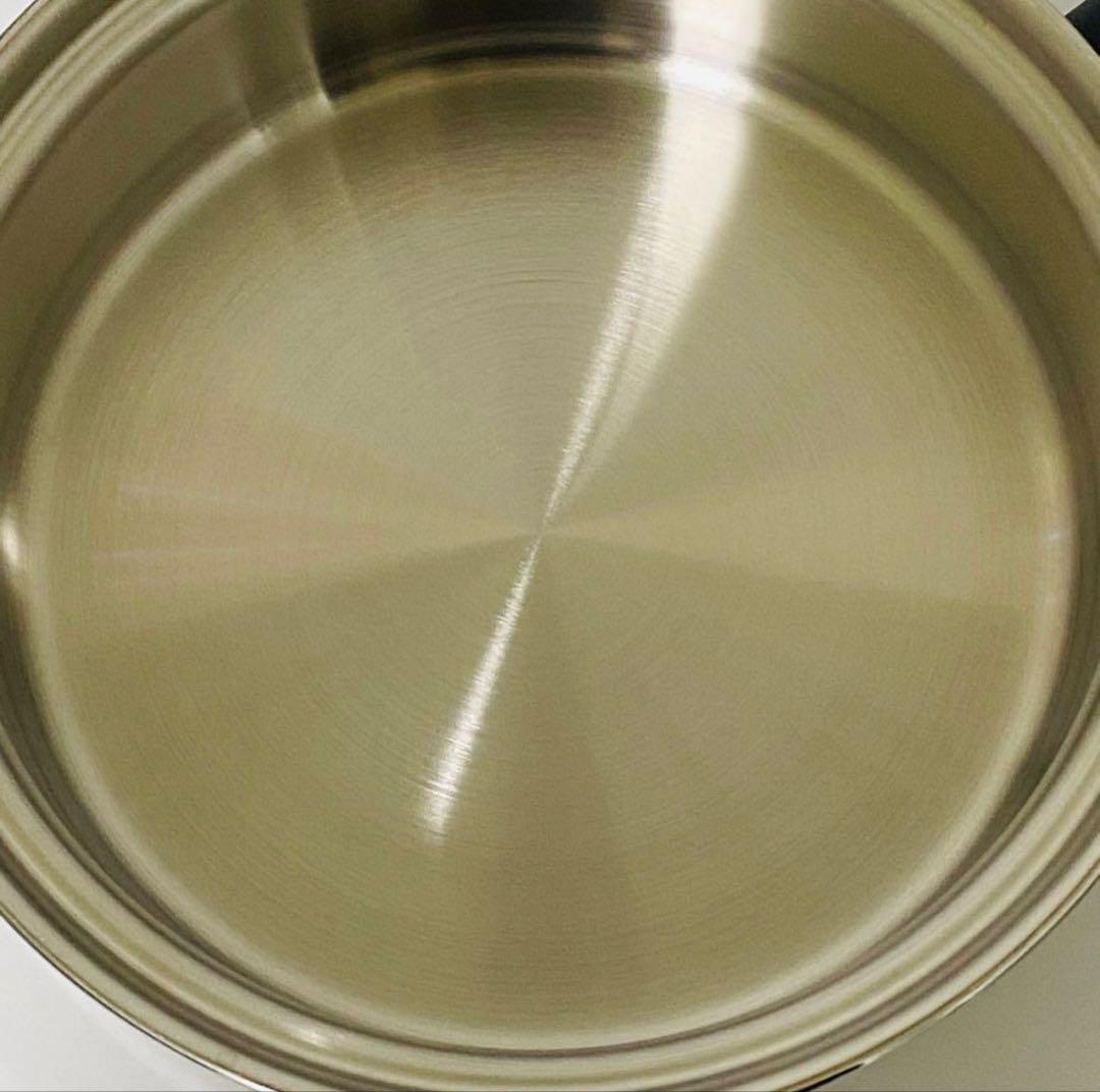 【未使用】Amway アムウェイ 中フライパン　鍋　直火専用　ステンレス　高級鍋