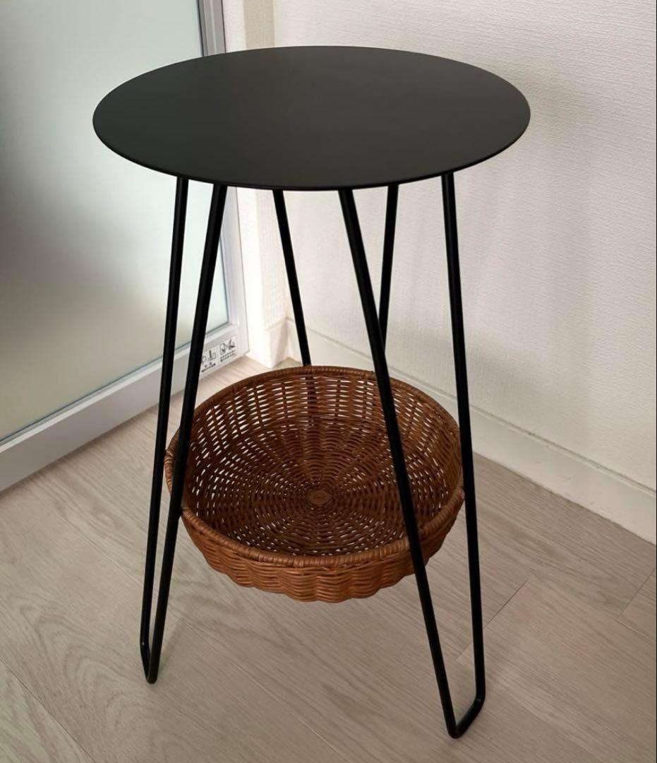IDEE サイドテーブル ワラビー 黒 WALLABY SIDE TABLE