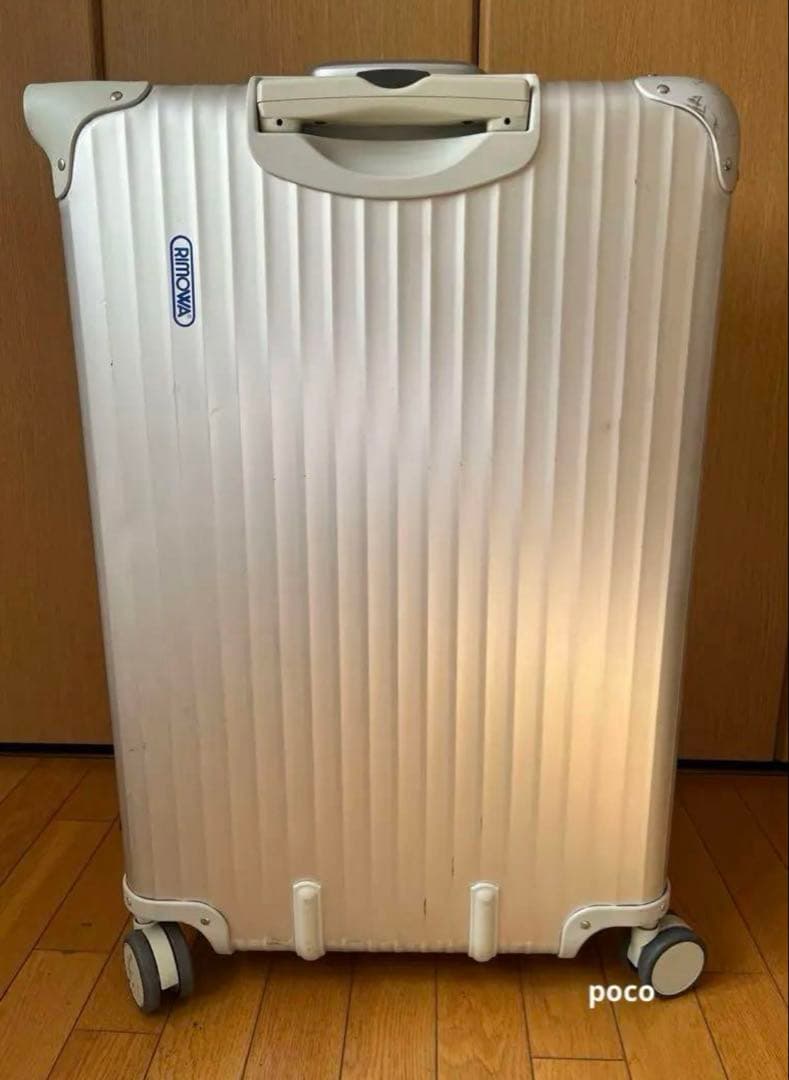 RIMOWA シルバー アルミニウム キャリーケース 82L トパーズ