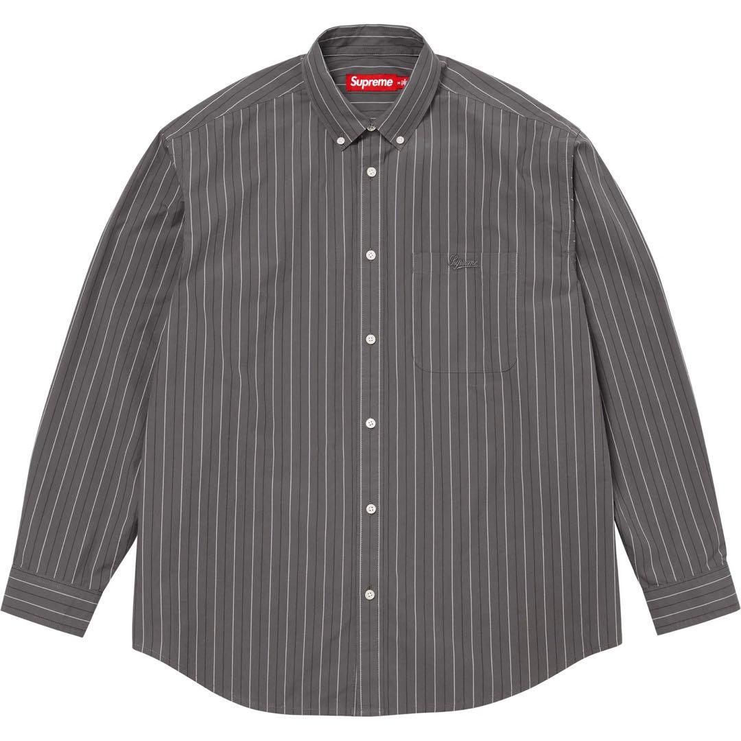 トップス Supreme Loose Fit Stripe Shirt