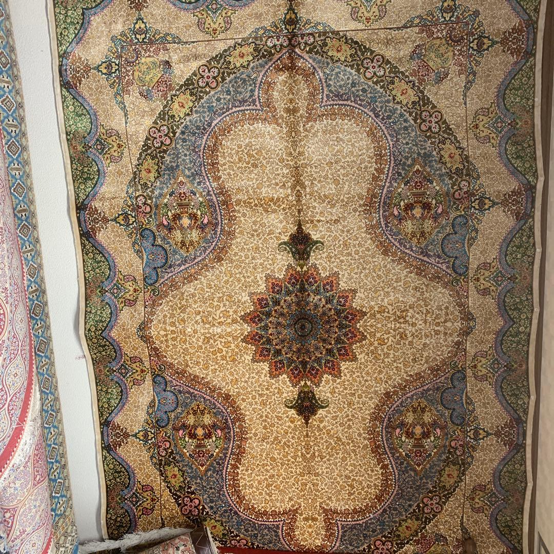 ペルシャ、イランシルク 150x230cm ラグ……7er