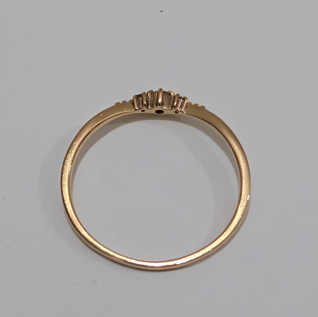 2025 ヴァンドーム青山ダイヤリングK18YGイエローゴールド11号