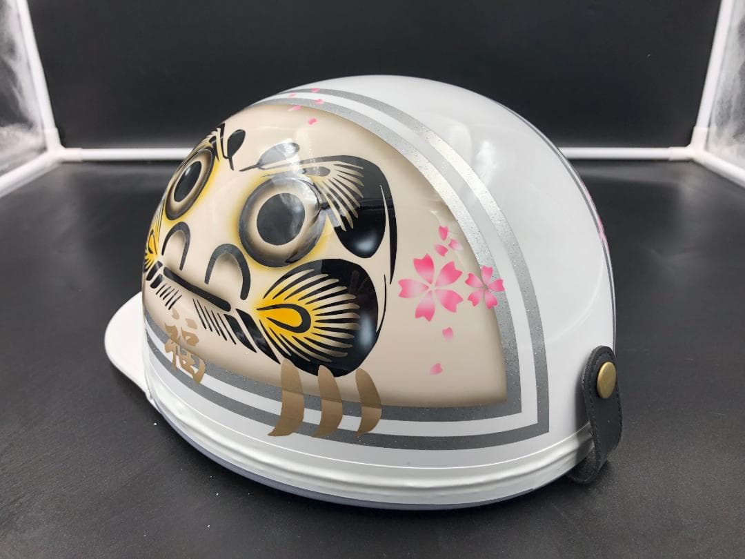 コルク半　カスタム　3つボタン　だるまホワイト　高級クリヤ送料無料