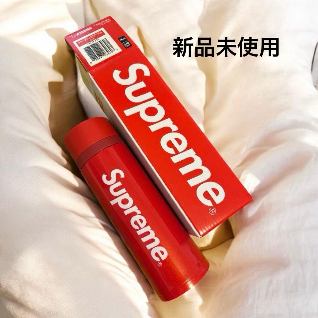 な*イ様 Supreme 象印コラボ ステンレスボトル RED