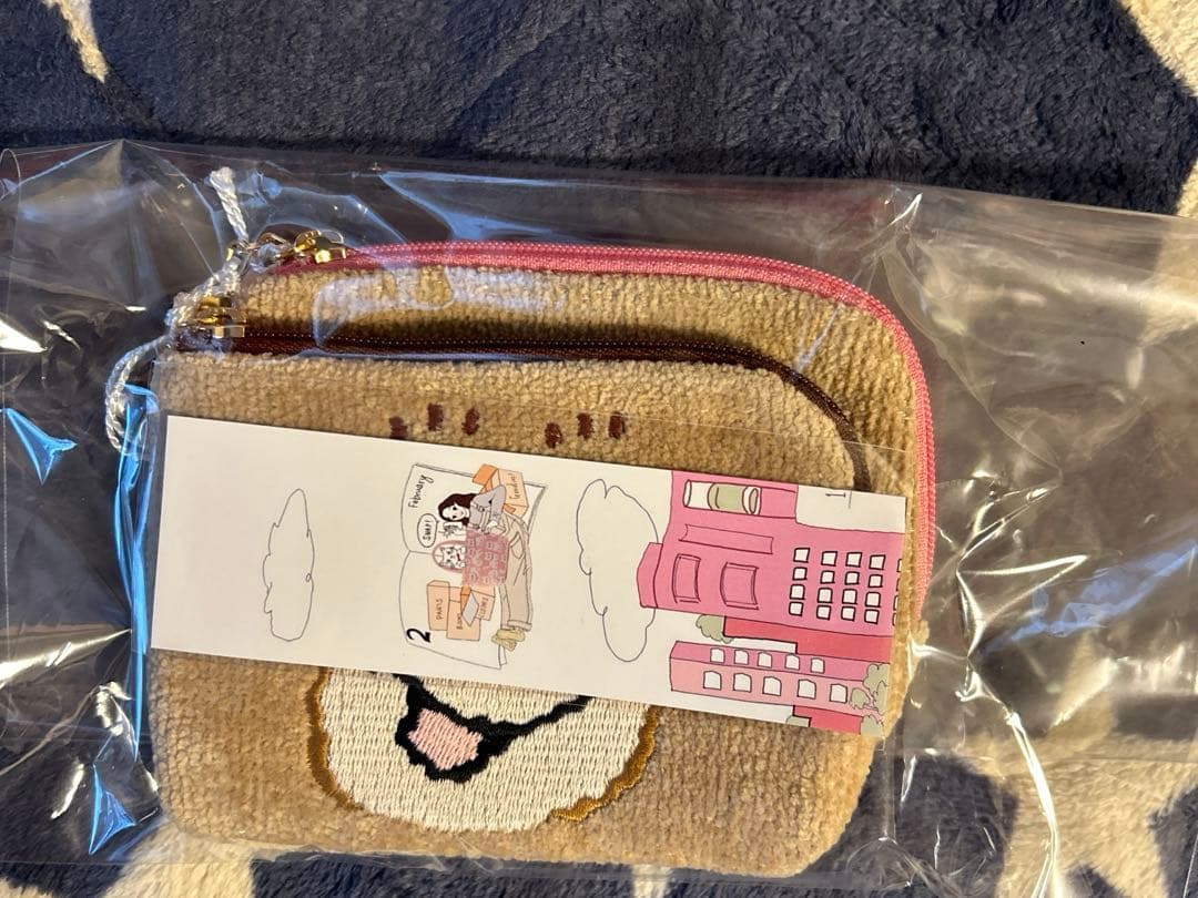 2点セット♥️未開封✨タグ付　 ドアップテディL字ポーチ ニコ&ニナ フェイラー