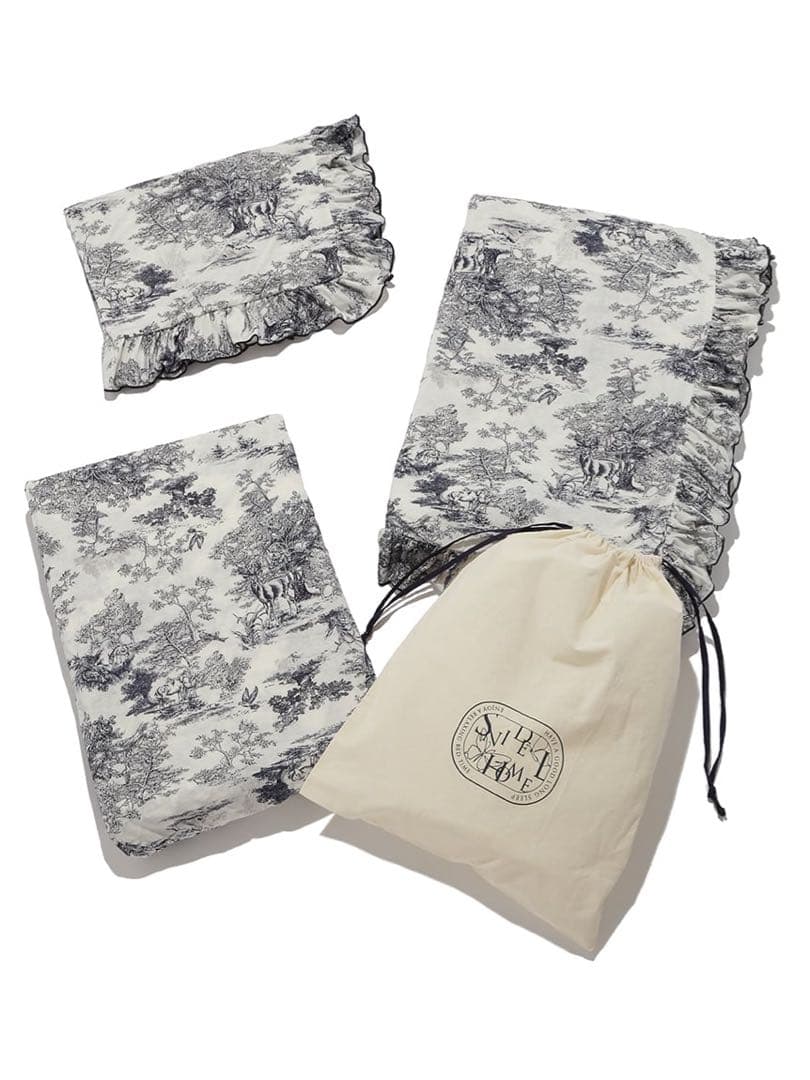 新品 スナイデルホーム SNIDEL  寝具3点SET トワルドジュイ