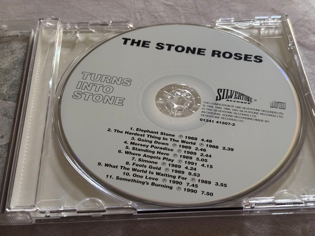 レアThe Stone Roses サインCD ストーンローゼズ イアンブラウン