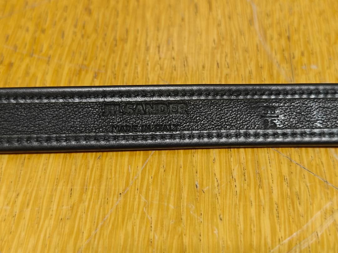 JIL SANDER ジル サンダー メンズ ベルト 革 フェルト 美品