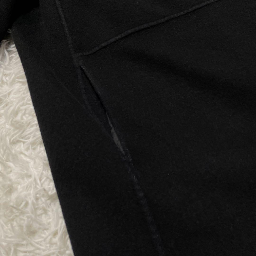 最終値下☆美品☆ ミューズドゥーズィエムクラス　ノーカラーコート　カシミヤ混