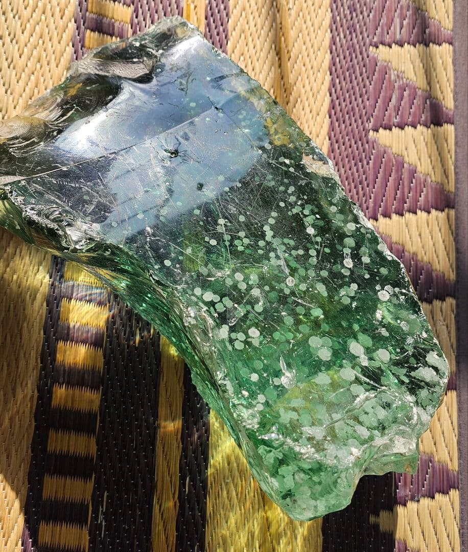 超巨大‼️約6.9kg‼️アンダラクリスタル クリストバライト入り‼️