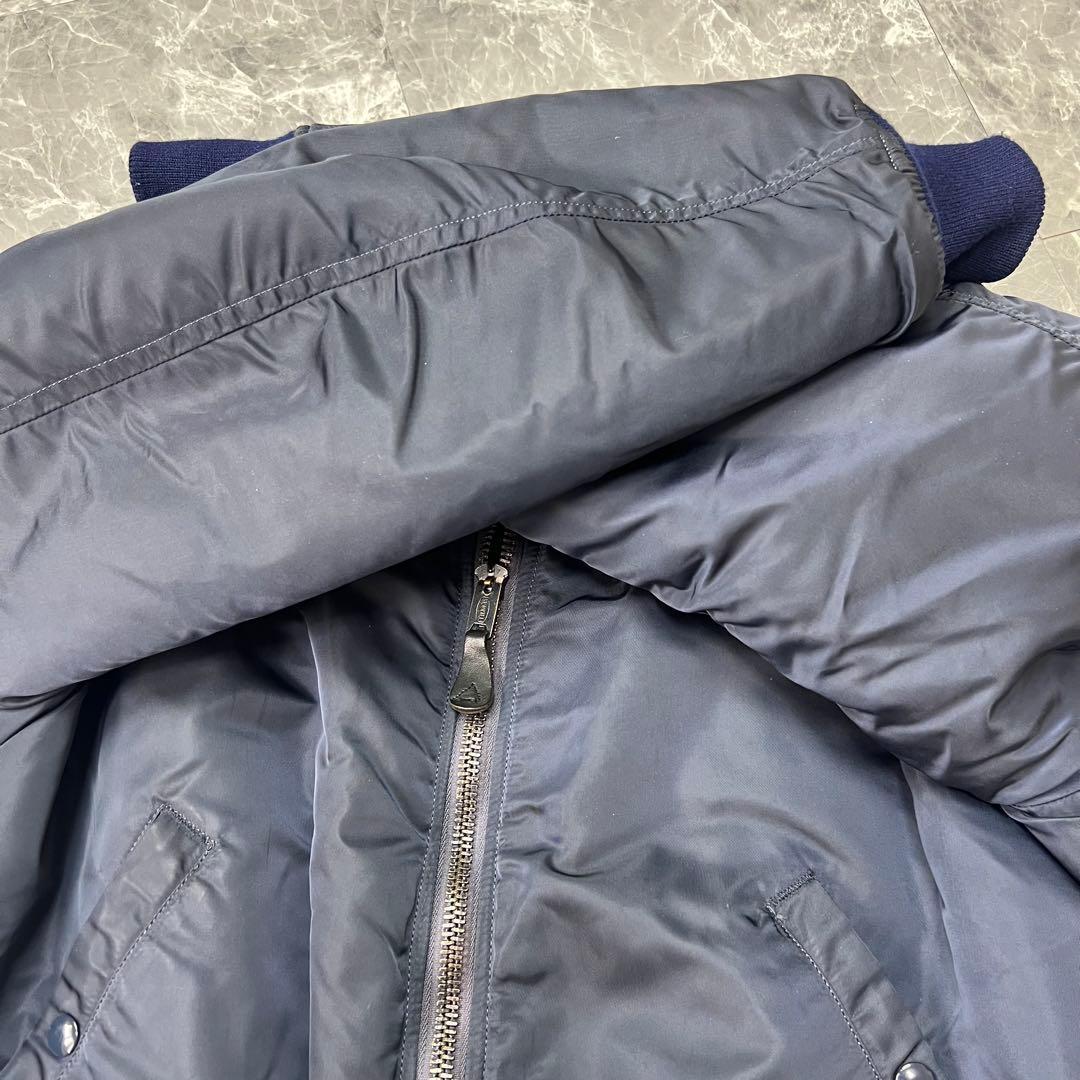 【極美品】アルファ　MA-1 フライトジャケット　69s SCOVILL 紺　M