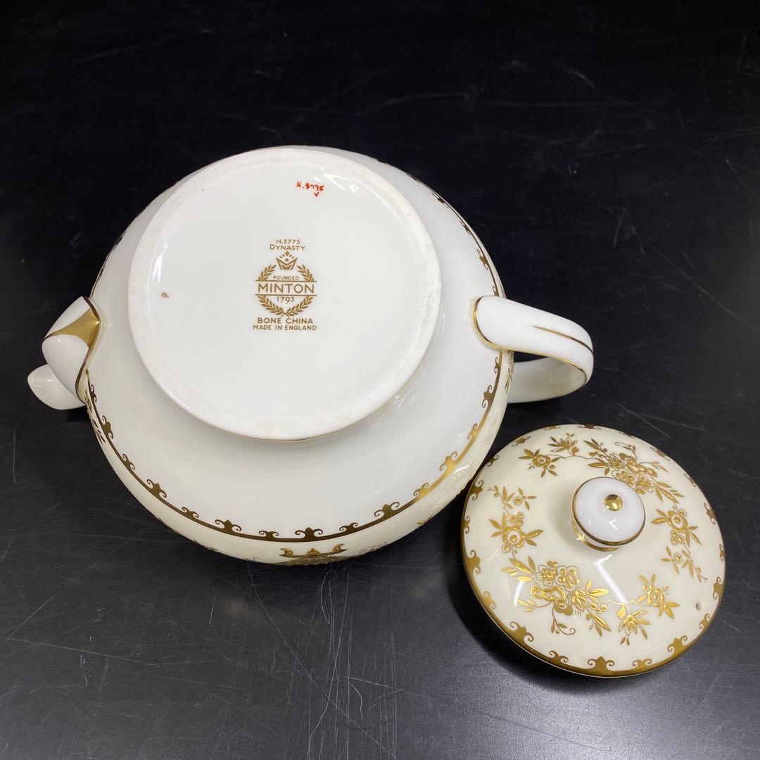 ☆洋3 ミントン高級シリーズ　ダイナスティ　ポット、クリーマー、シュガーポット