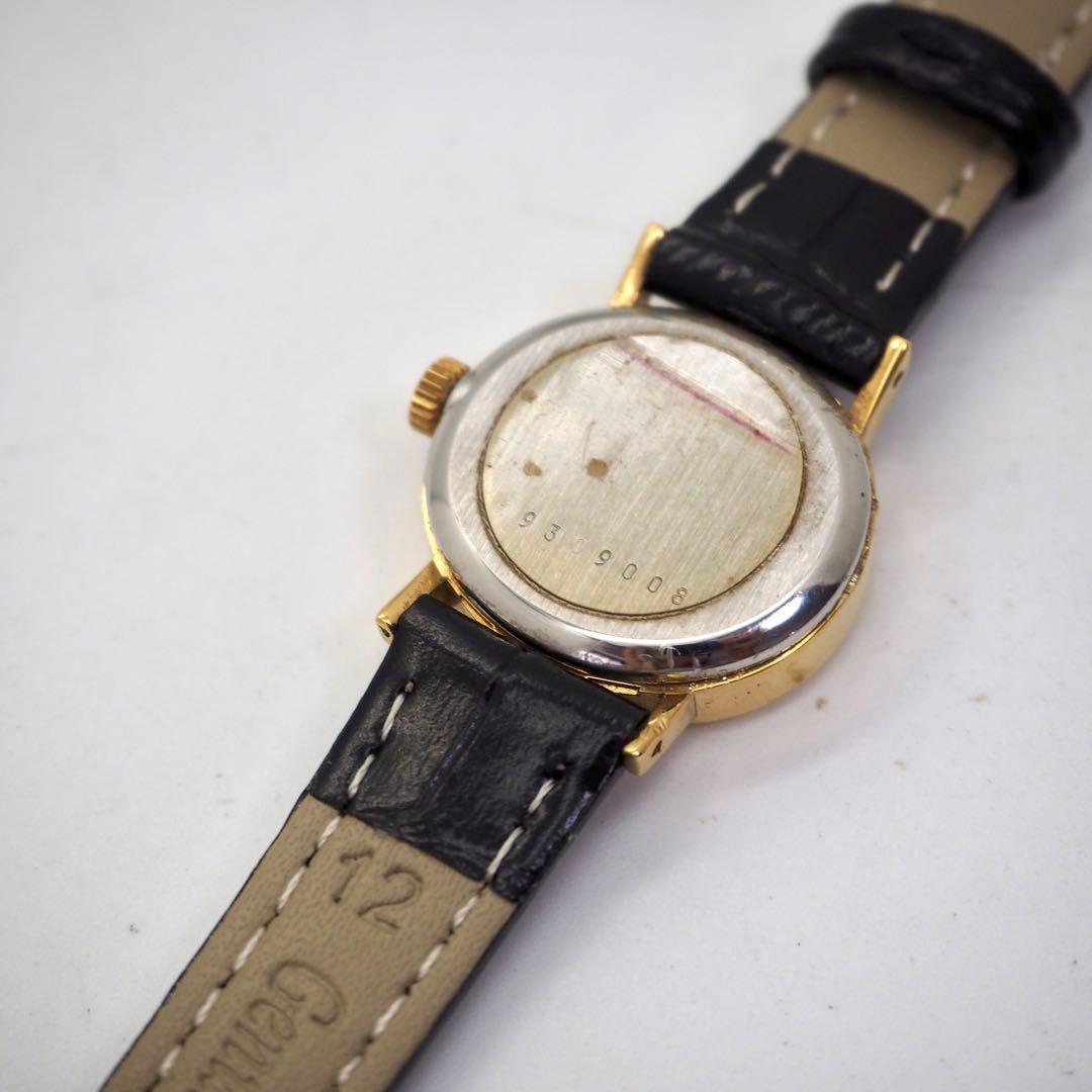 736 稼働【美品】LONGINES 時計　手巻き ゴールド レディース　希少