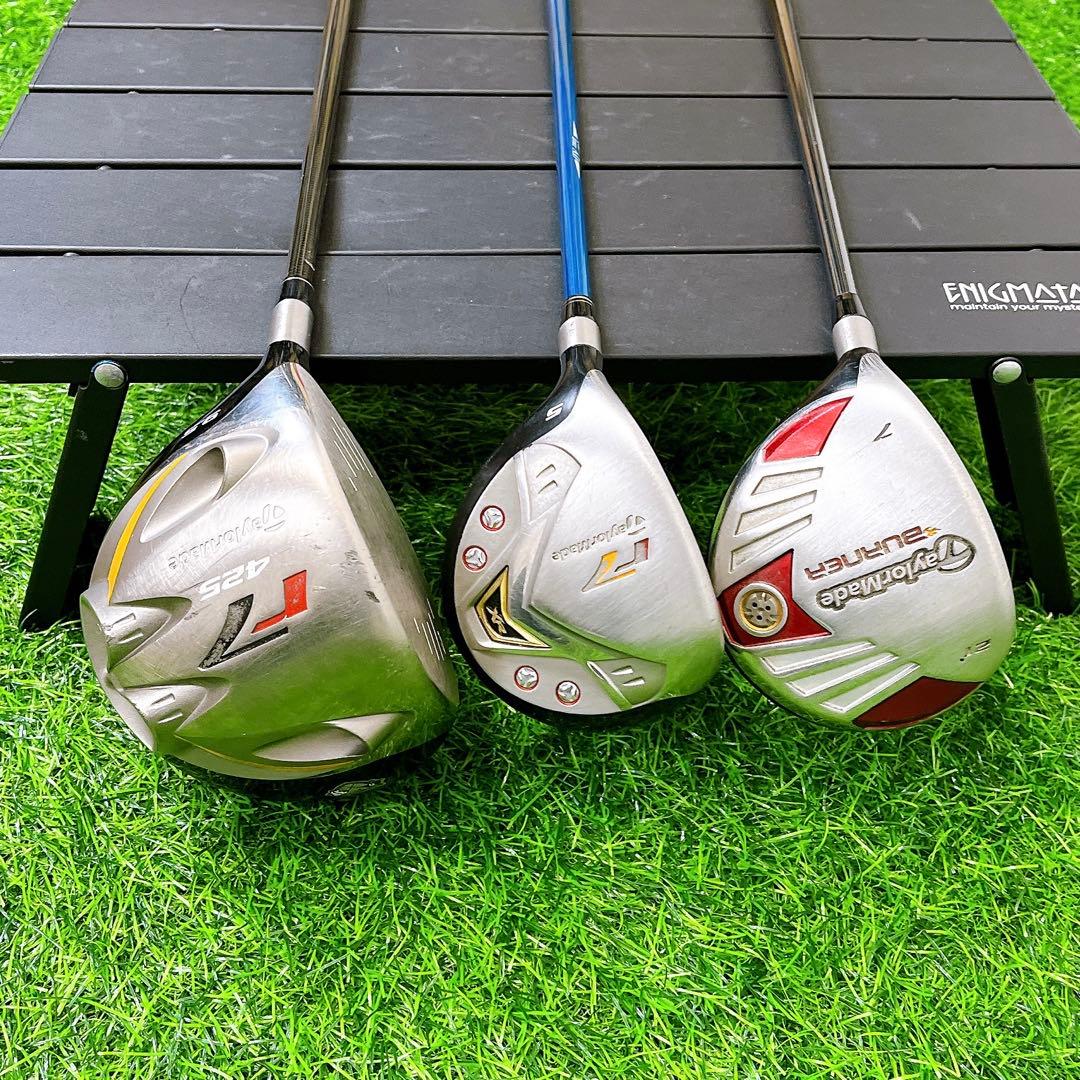 左利き　テーラーメイド　r7 バーナー　メンズレフティゴルフセット　アディダス