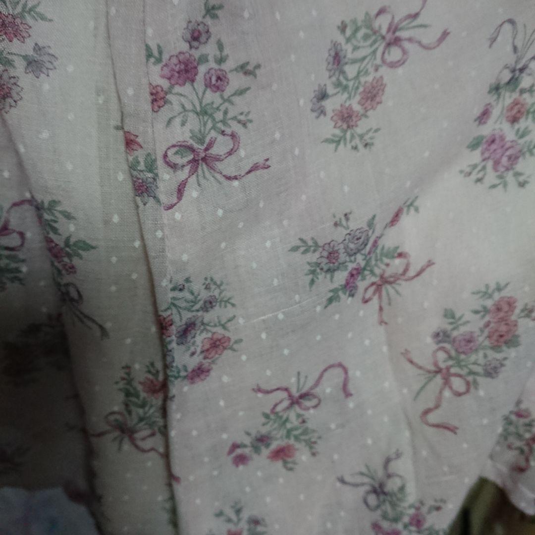 ガニーサックス Gunne Sax 花柄 ワンピース ヴィンテージ