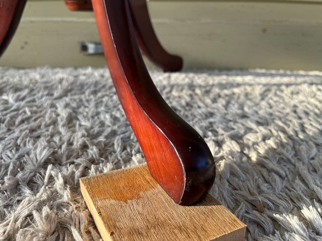 ポールハンガー/コートハンガー/ハンガーラック/真鍮フック/ダークブラウン