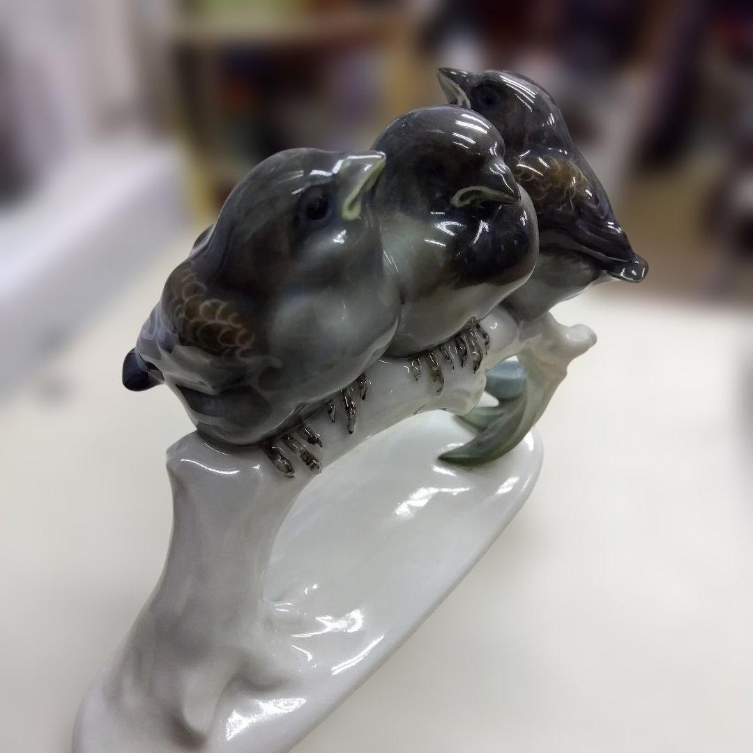 ローゼンタール　小鳥　すずめ　フィギュリン