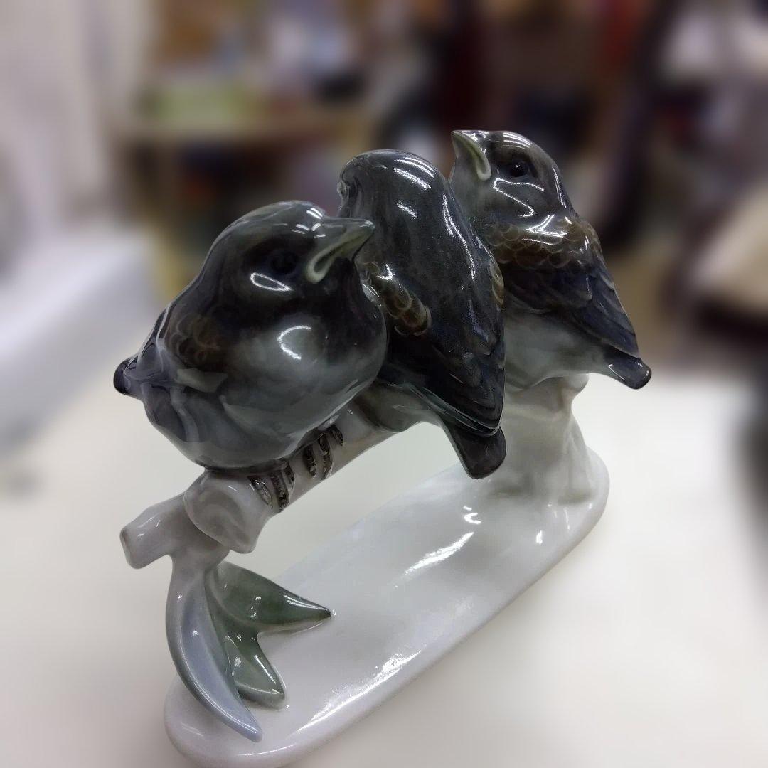 ローゼンタール　小鳥　すずめ　フィギュリン