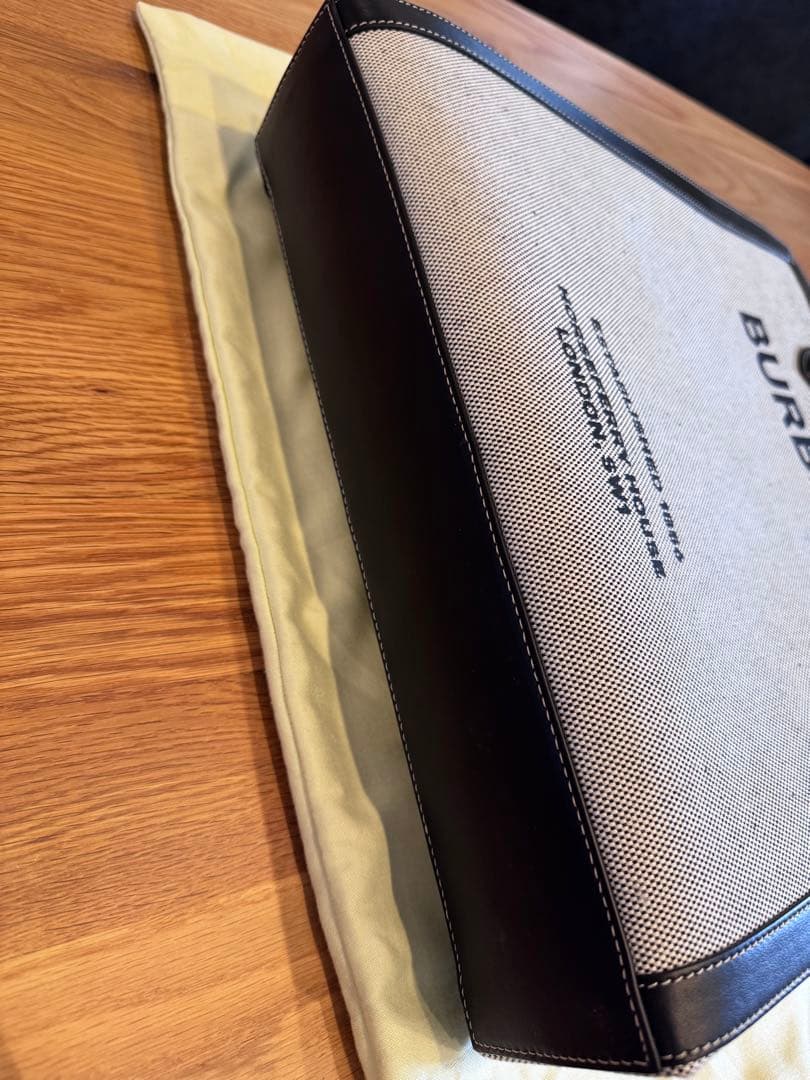 【澤部優】BURBERRY トートバッグ キャンバス