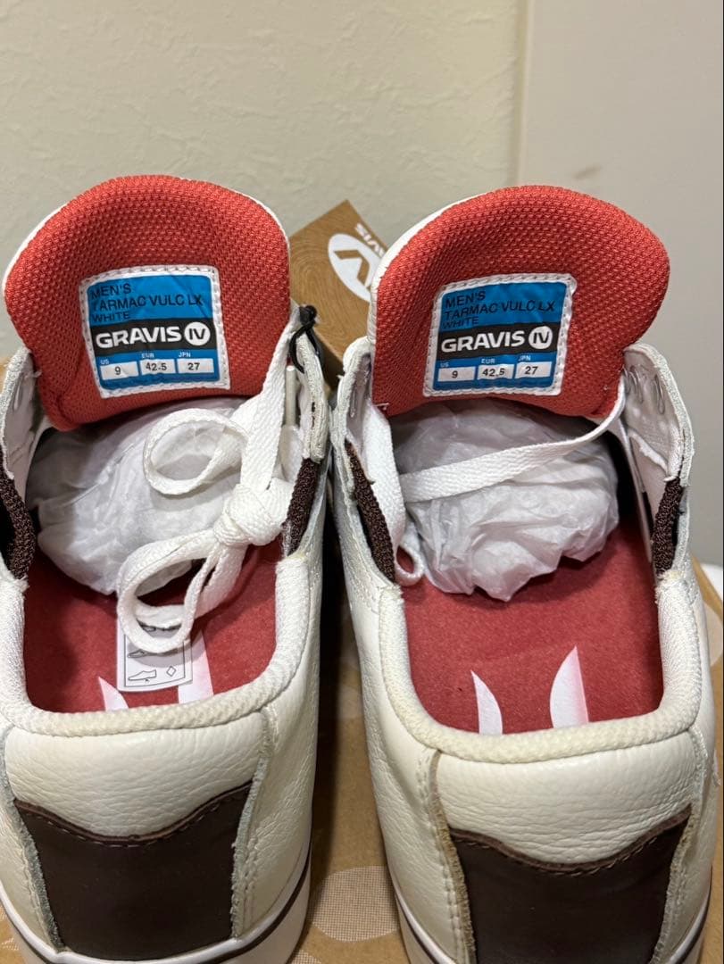 GRAVIS TARMAC VULC LX ホワイト M