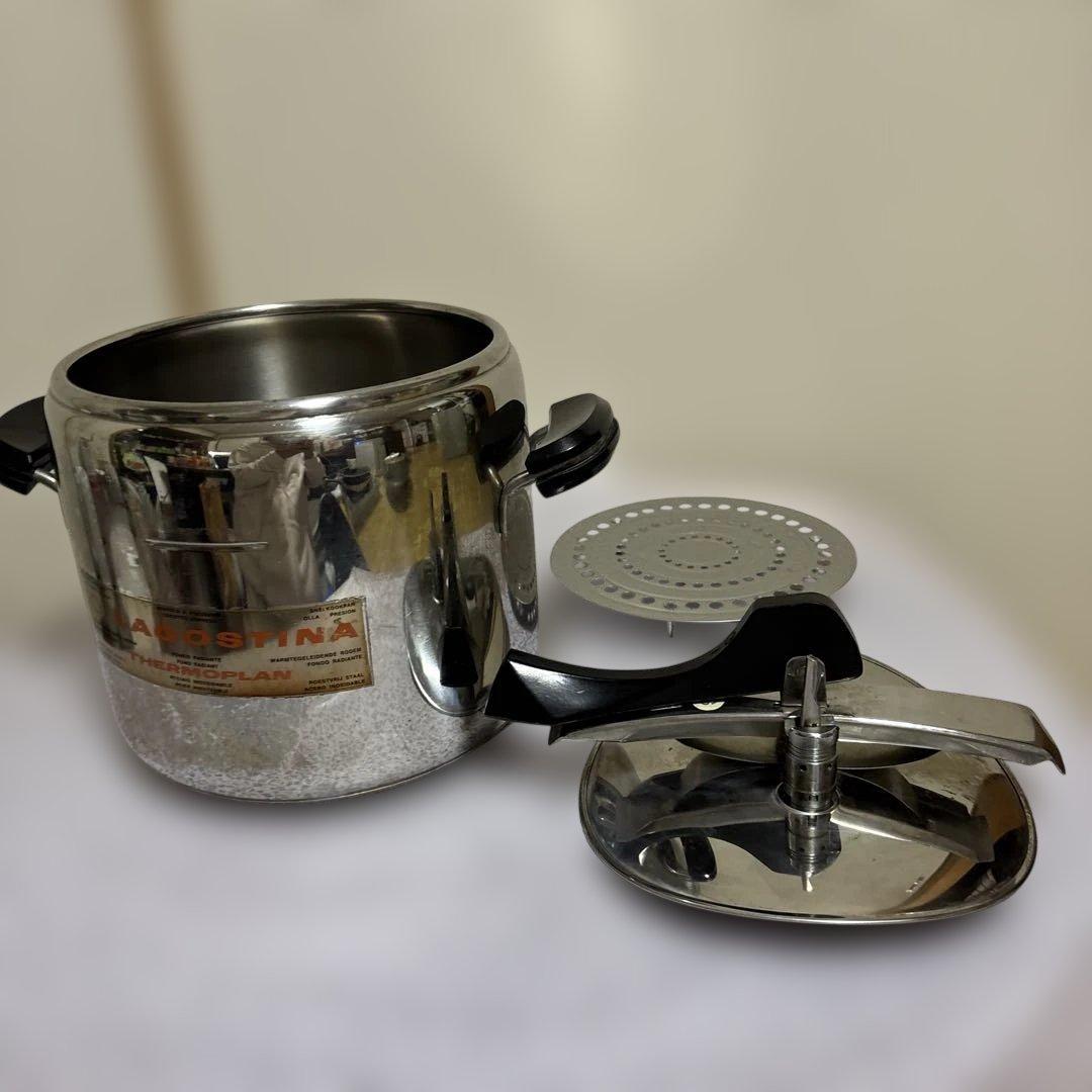 LAGOSTINA18/10圧力鍋ラゴスティーナ 圧力鍋 7Lイタリア製