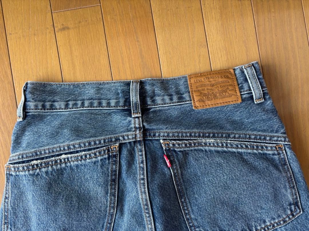 ジャーナルスタンダード別注リーバイスSUPER BAGGY BARREL訳あり