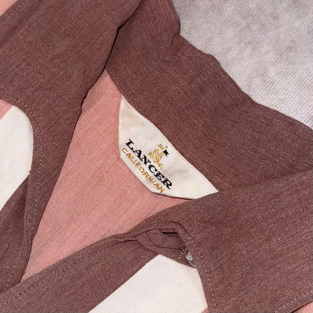 トップス 60s lancer s/s rayon shirt