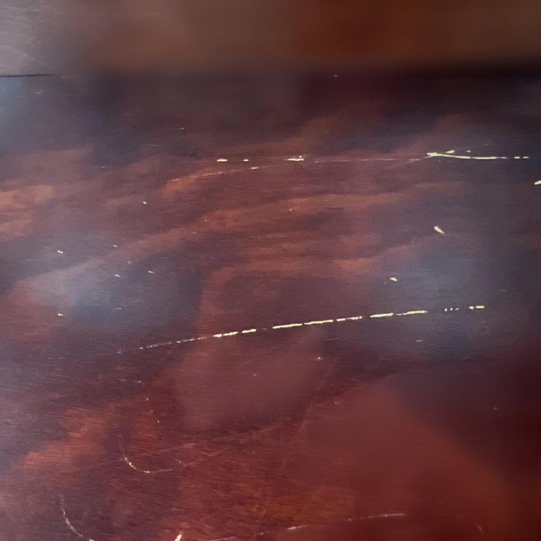 最終値下げ‼️カリモク オールドカリモク 電話台 ダークブラウン