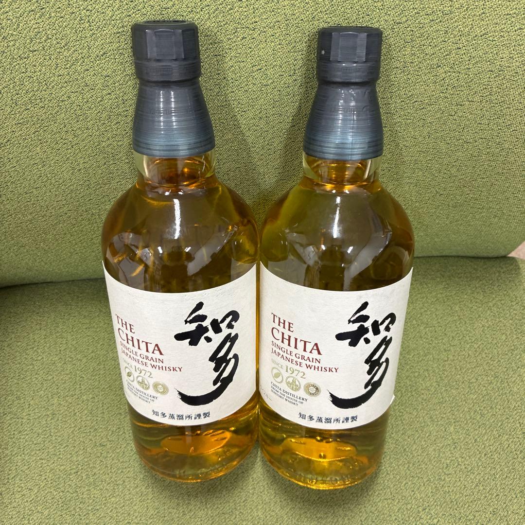 サントリー 知多 シングルグレーンウイスキー 43% 2本セット