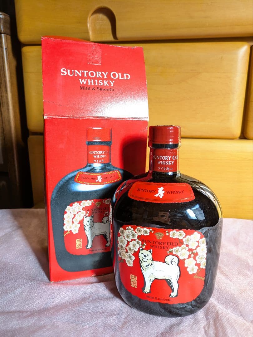 古酒 サントリー オールドウイスキー700ml 4本セット【干支ボトル2本含む】