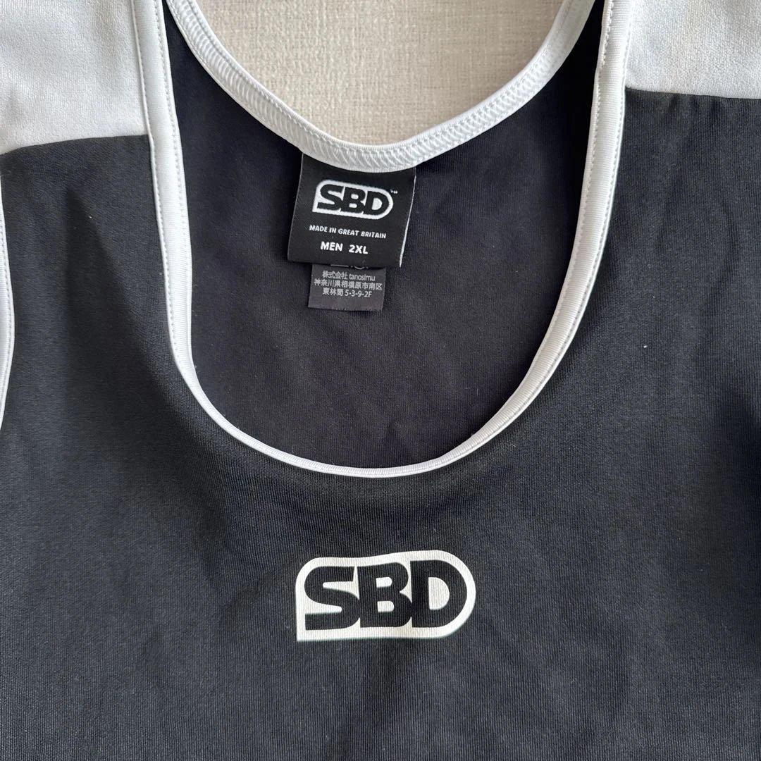 SBD 限定色 シングレット MEN 2XL ブラック・ホワイト