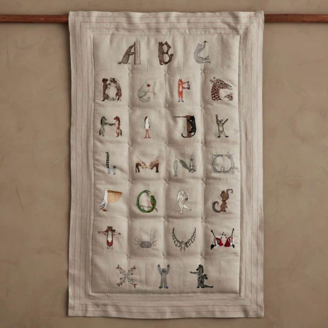 Coral&Tusk アルファベットキルト alphabet quilt