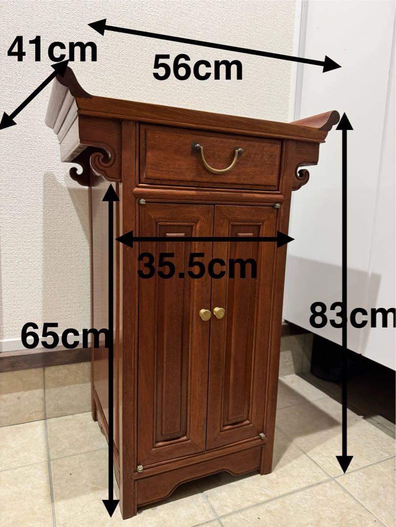 CHUNG TAI FURNITURE コンソール　サイドキャビネット　アジアン