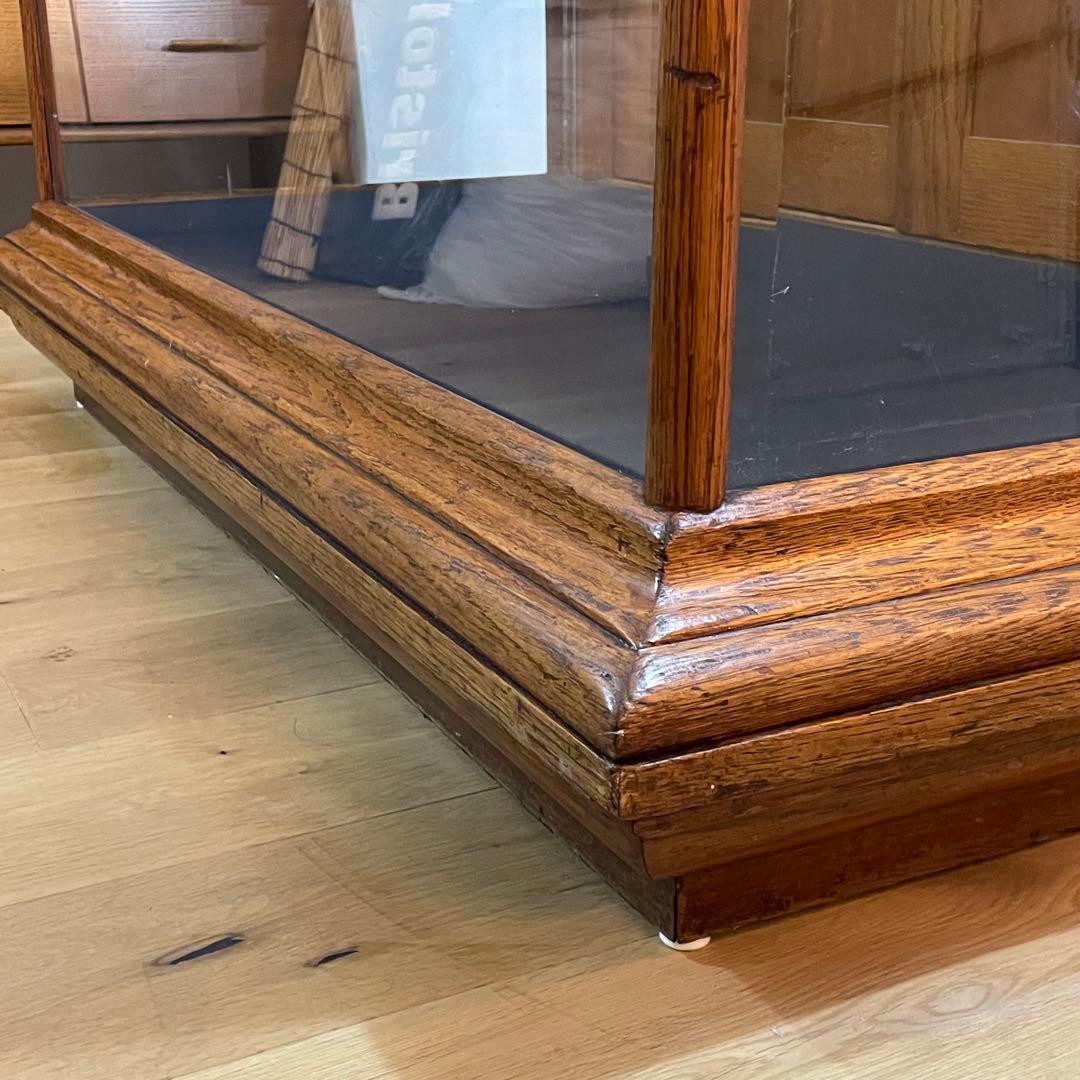 ￼アンティーク家具　ガラスショーケース