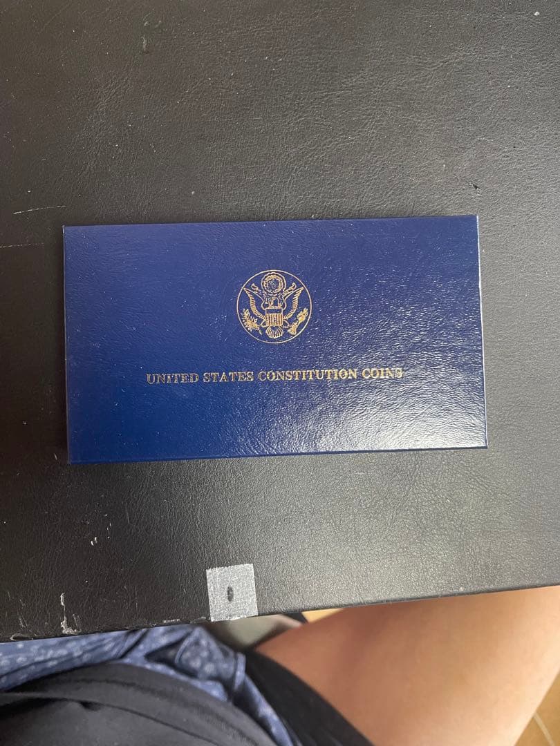 1987年 五ドル金貨 フェザーデザイン