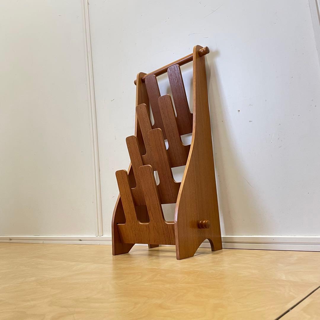 ルンルン 希少 ビンテージ サイトーウッド スリッパラック 4足