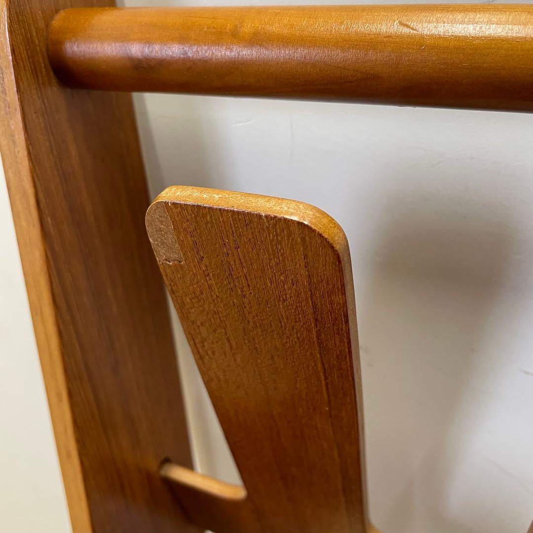 ルンルン 希少 ビンテージ サイトーウッド スリッパラック 4足