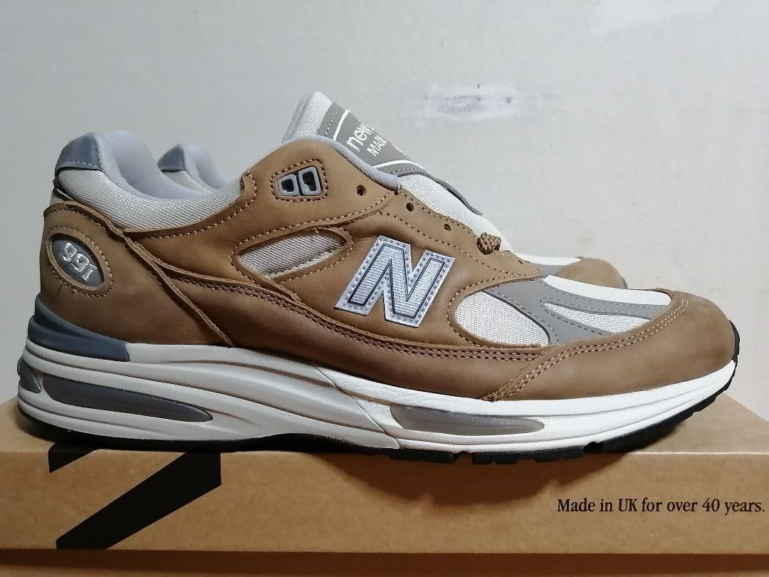 us10.5 28.5cm ニューバランス U991TB2 ブラウン 991v2